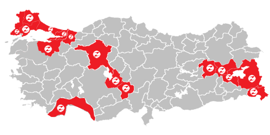 Operasyon Merkezlerimiz